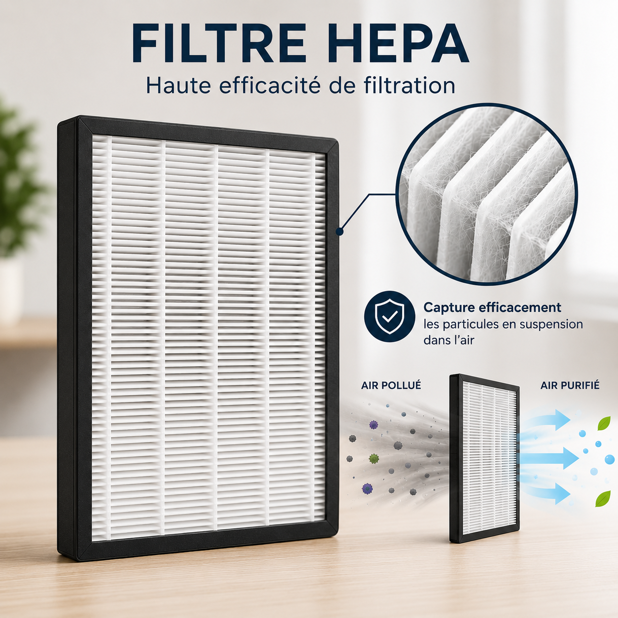 Filtre HEPA : comprendre son rôle dans un purificateur d'air