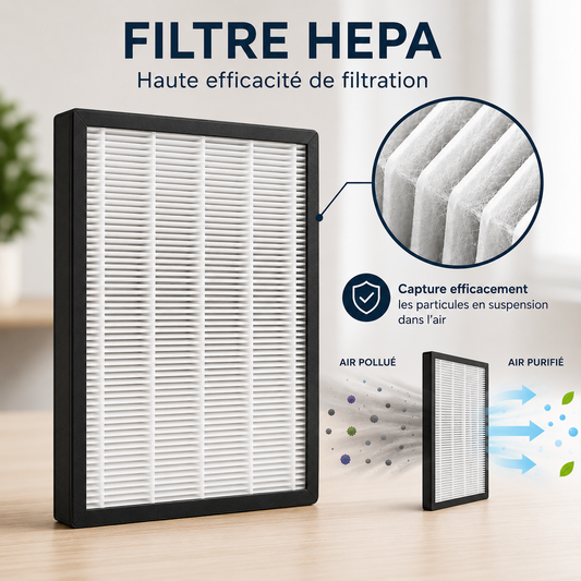 Filtre HEPA : comprendre son rôle dans un purificateur d'air
