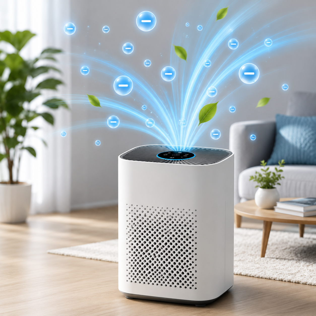 Les ions négatifs : comprendre leur rôle dans les purificateurs d'air