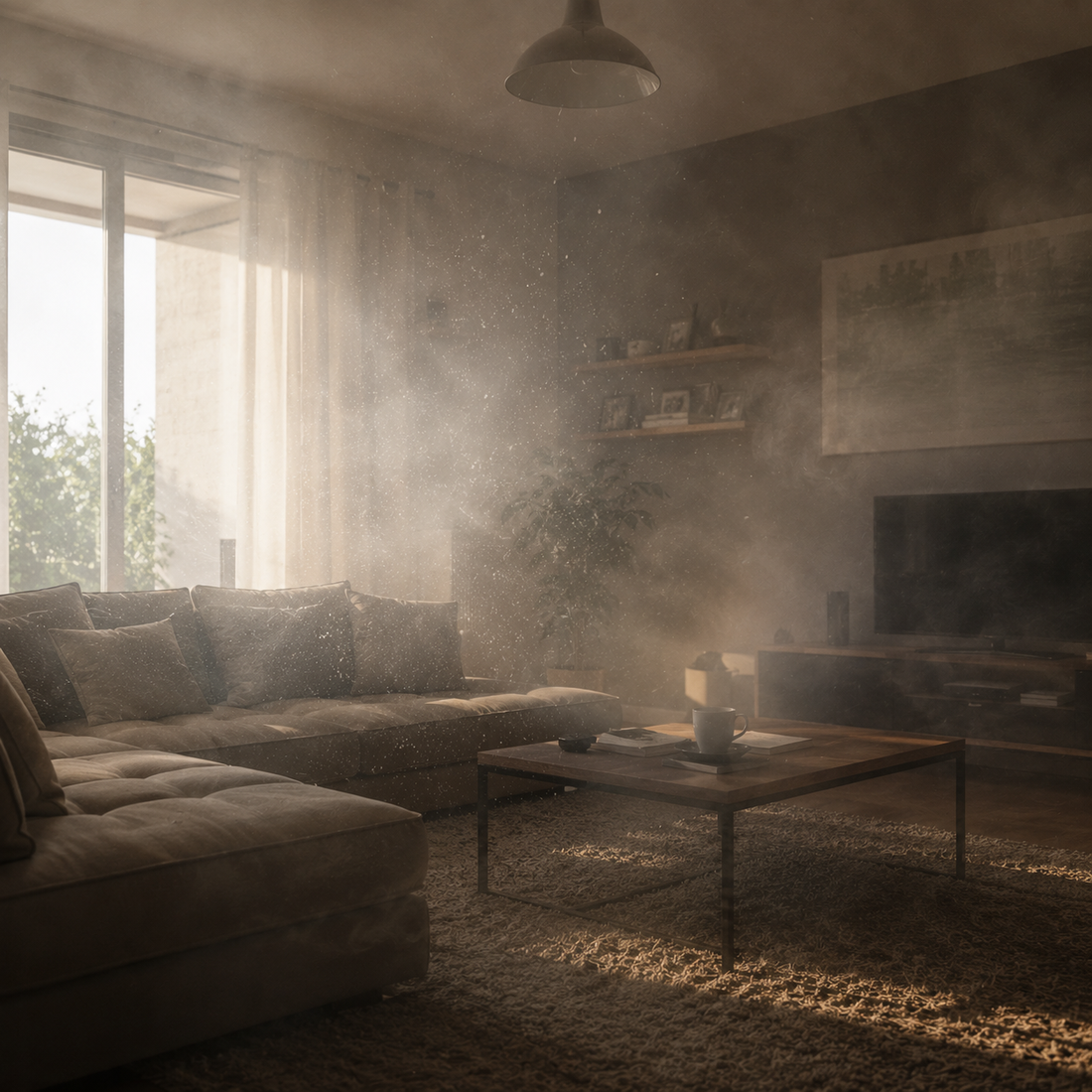 Air pollué à la maison : quelles sont les principales sources et comment améliorer son environnement intérieur ?