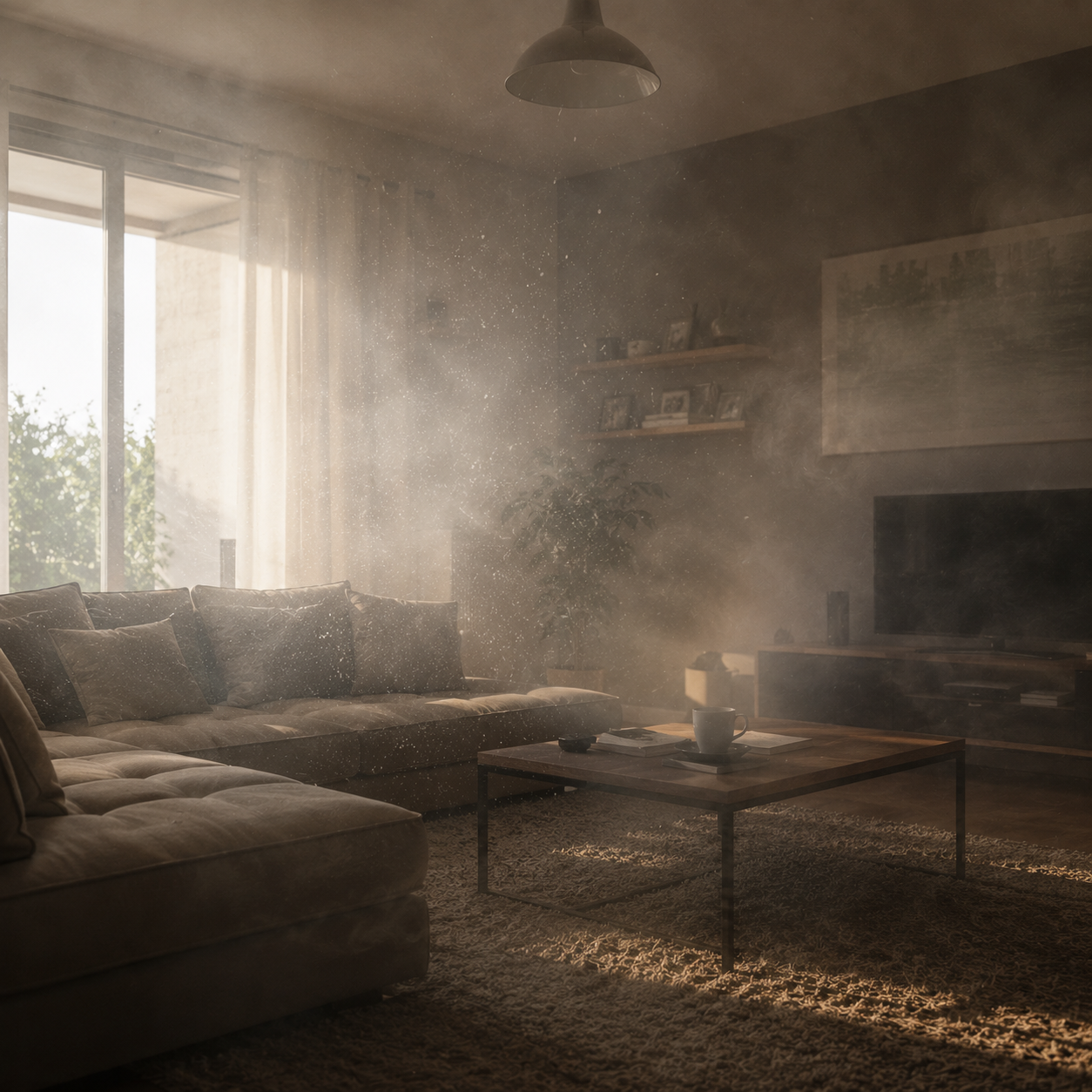 Air pollué à la maison : quelles sont les principales sources et comment améliorer son environnement intérieur ?