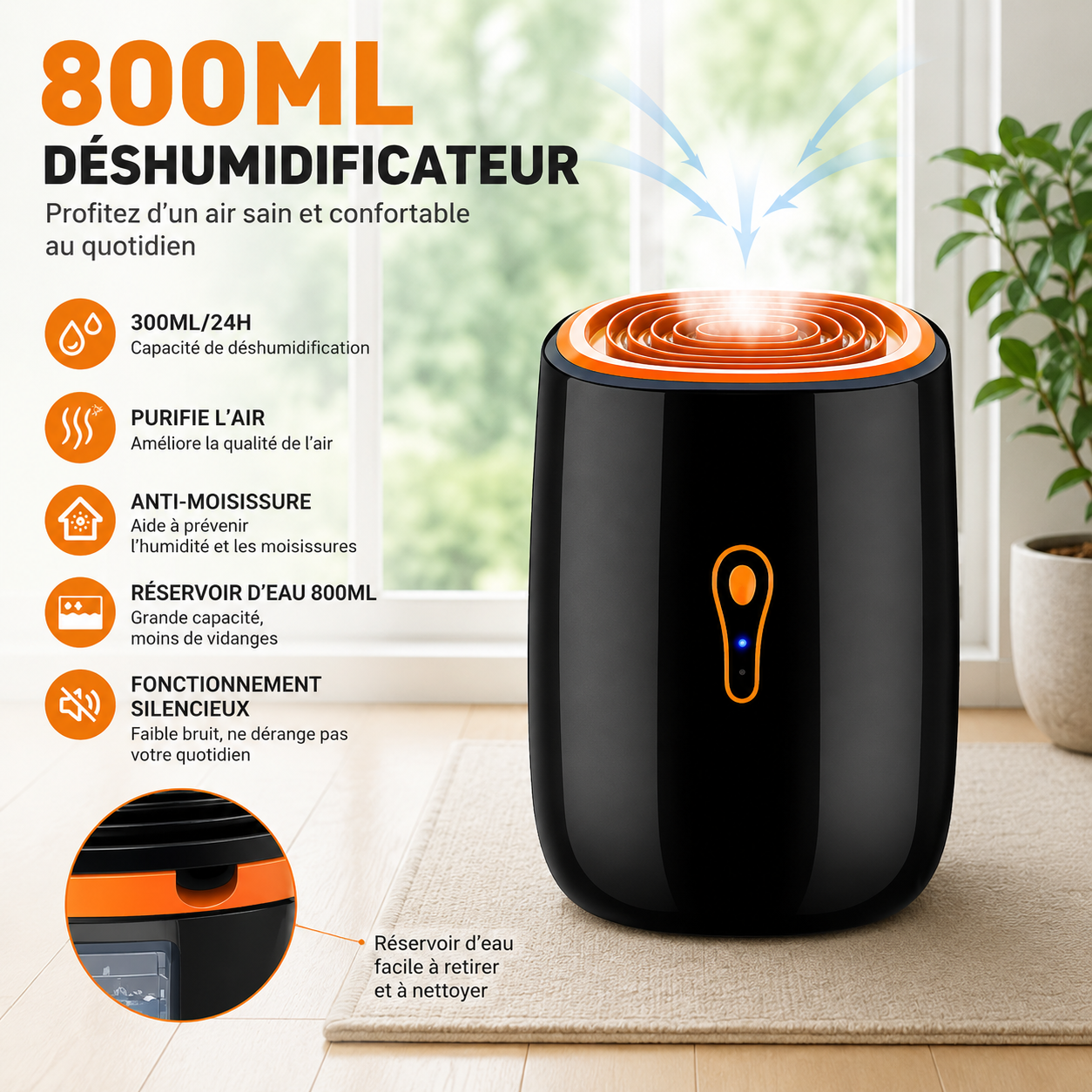 Déshumidificateur Portable