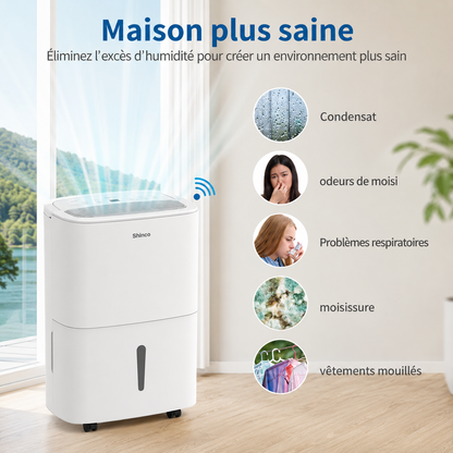 Déshumidificateur Électrique Connectée
