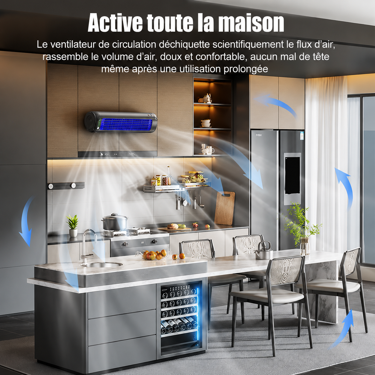 Ventilateur Mural Portable