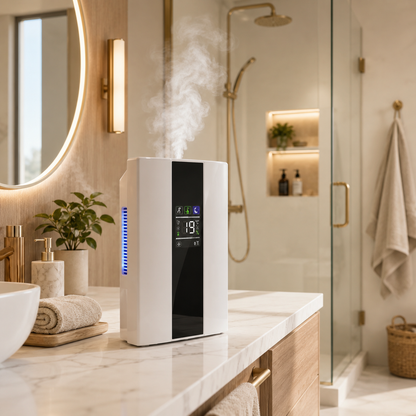 Purificateur et Déshumidificateur d'Air 2-en-1 Silencieux