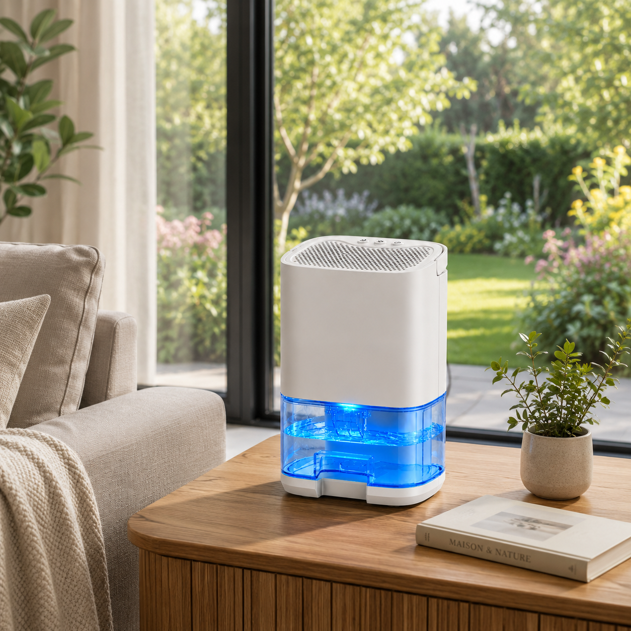 Purificateur et Déshumidificateur d'Air Portable Silencieux