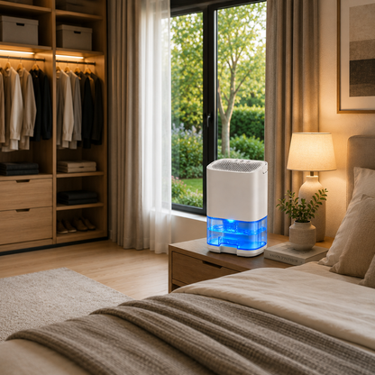 Purificateur et Déshumidificateur d'Air Portable Silencieux