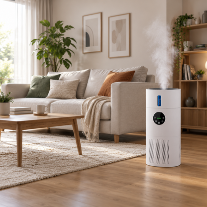 Purificateur et Humidificateur d'Air 2-en-1