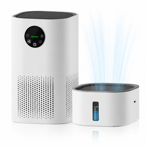 Purificateur et Humidificateur d'Air 2-en-1