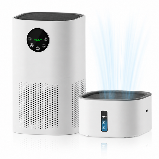 Purificateur et Humidificateur d'Air 2-en-1