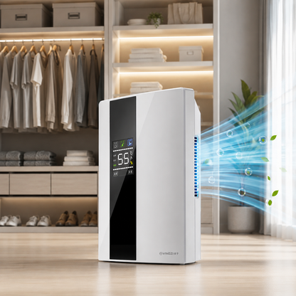 Purificateur et Déshumidificateur d'Air 2-en-1 Silencieux
